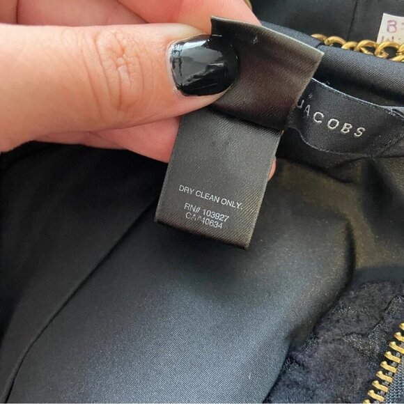 Marc by Marc Jacobs Floral Lace Crochet Bomber Jacket - Picture 5 of 6